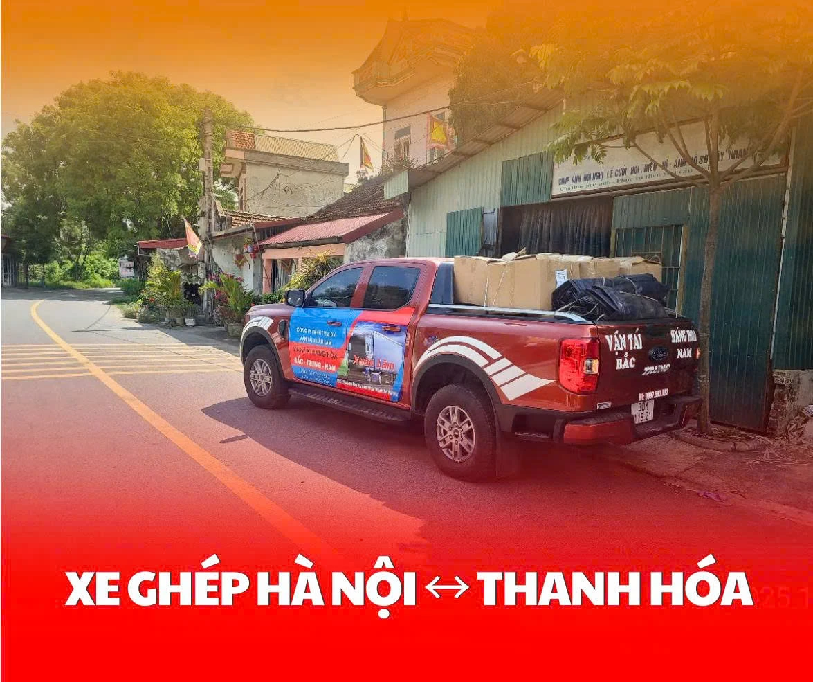 Xe ghép Hà Nội ↔ Thanh Hóa