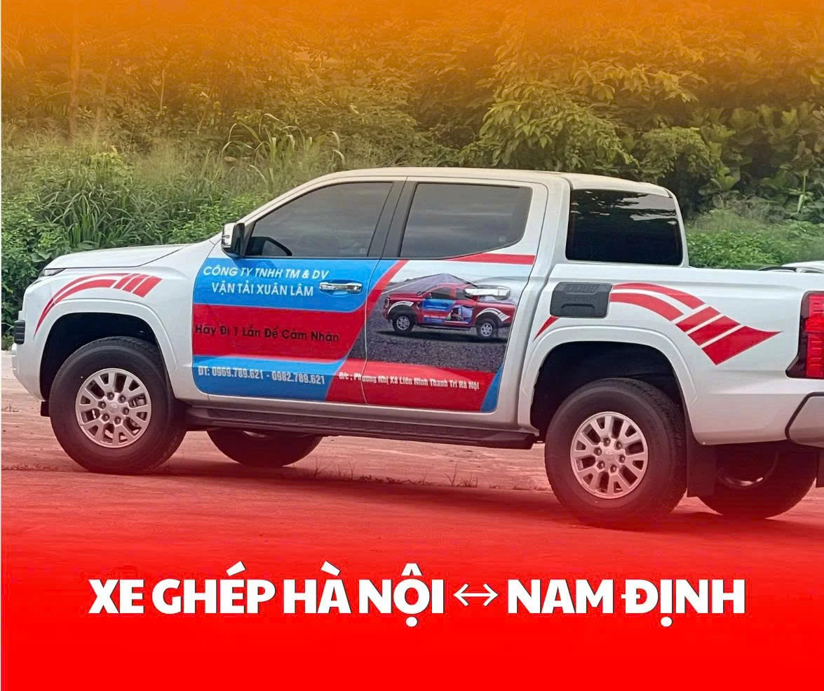 Xe ghép Hà Nội ↔ Nam Định